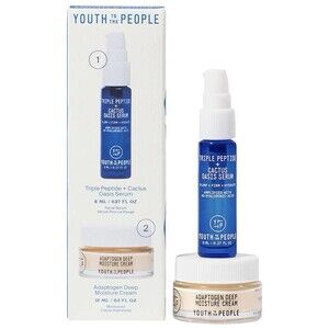 Youth To The People Youth Stacks Oasis Serum + Deep Moisture Cream Travel Set